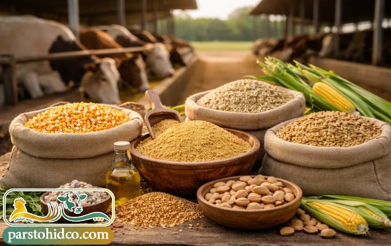 انواع خوراک دام 